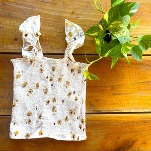 Billabong Crop with Ruffle Straps SIZE XS